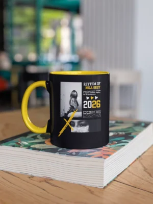 Nola Grey Rhythm Of Love 2026 Premium Accent Coffee Mug