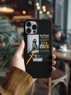 Nola Grey Rhythm 2026 Designer iPhone Case